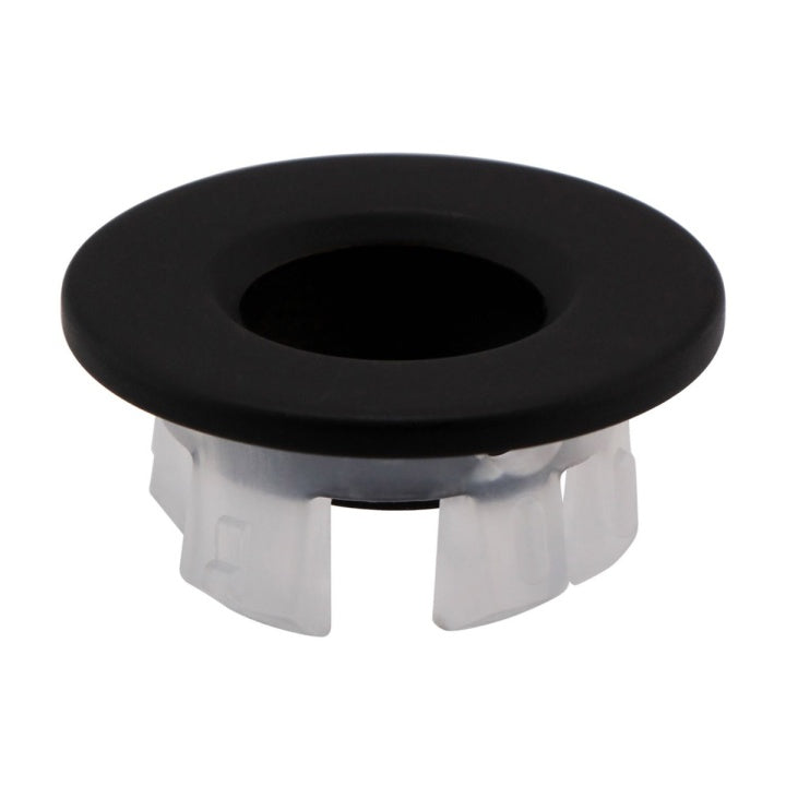 Kartell K-VIT Nero Basin Overflow Cover Matt Black (BOC01BL)