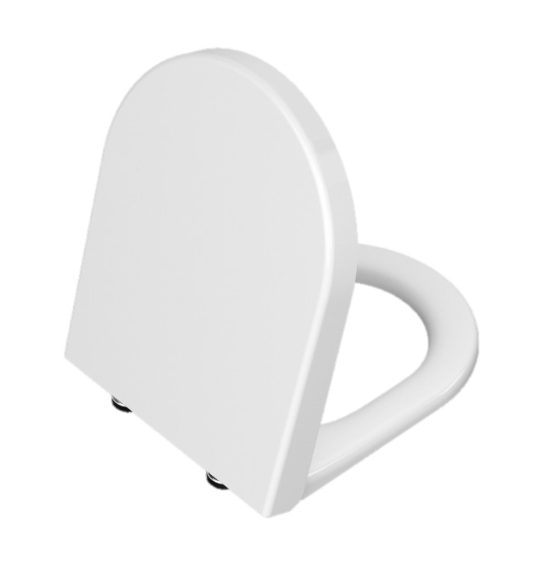 Kartell K-VIT Eklipse Round Back to Wall Rimless WC Pan- White Gloss (EK015RO)