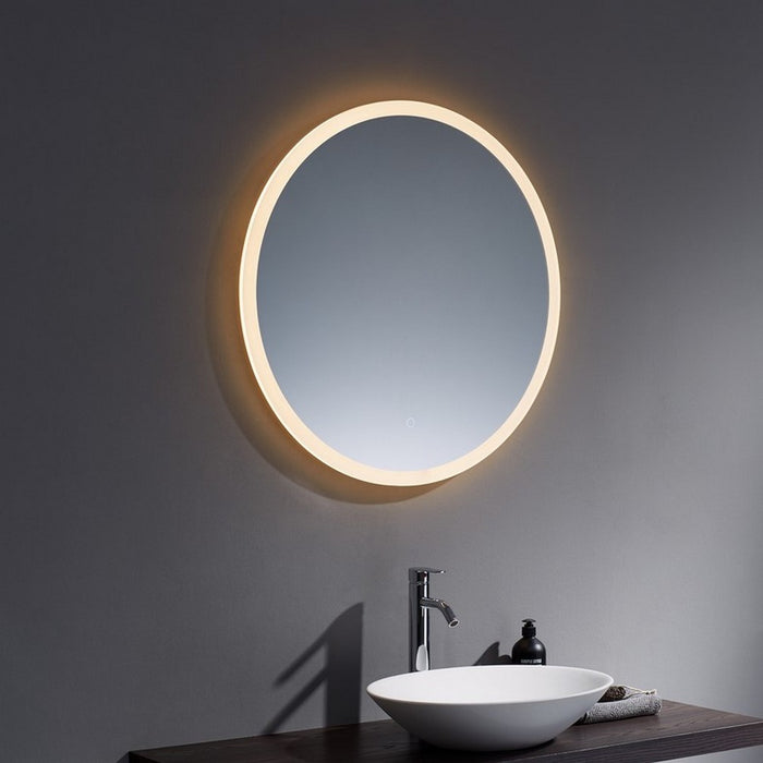 Kartell K-VIT Burleigh 800mm Round with White Acrylic Edge (BUW80)