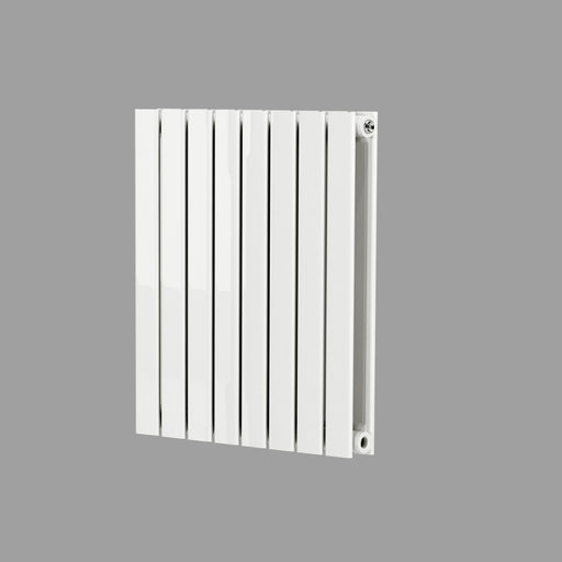 Kartell K-VIT Boston double horizontal designer radiator in white gloss lifestyle setting