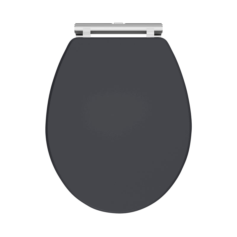 Nuie Classique Toilet Seat - Soft Black