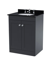 Soft Black cabinet, Black Marble