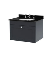 Soft Black cabinet, Black Marble