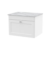 White cabinet, Grey Marble