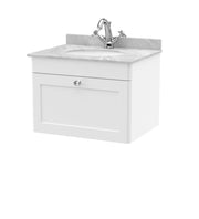 White cabinet, Grey Marble