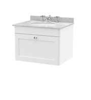 White cabinet, Grey Marble