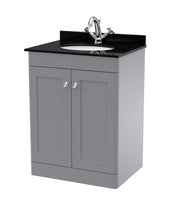 Grey cabinet, Black Marble