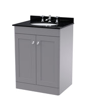 Grey cabinet, Black Marble