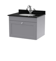 Grey cabinet, Black Marble