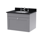 Grey cabinet, Black Marble