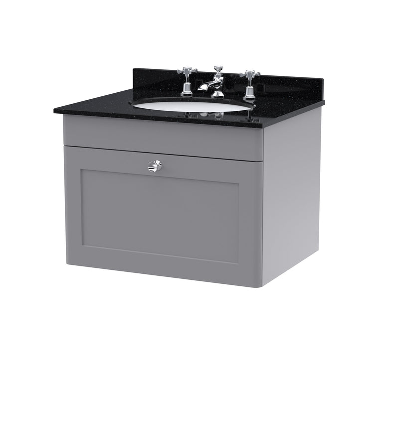 Grey cabinet, Black Marble