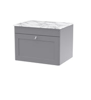 Grey cabinet, Carrara Marble