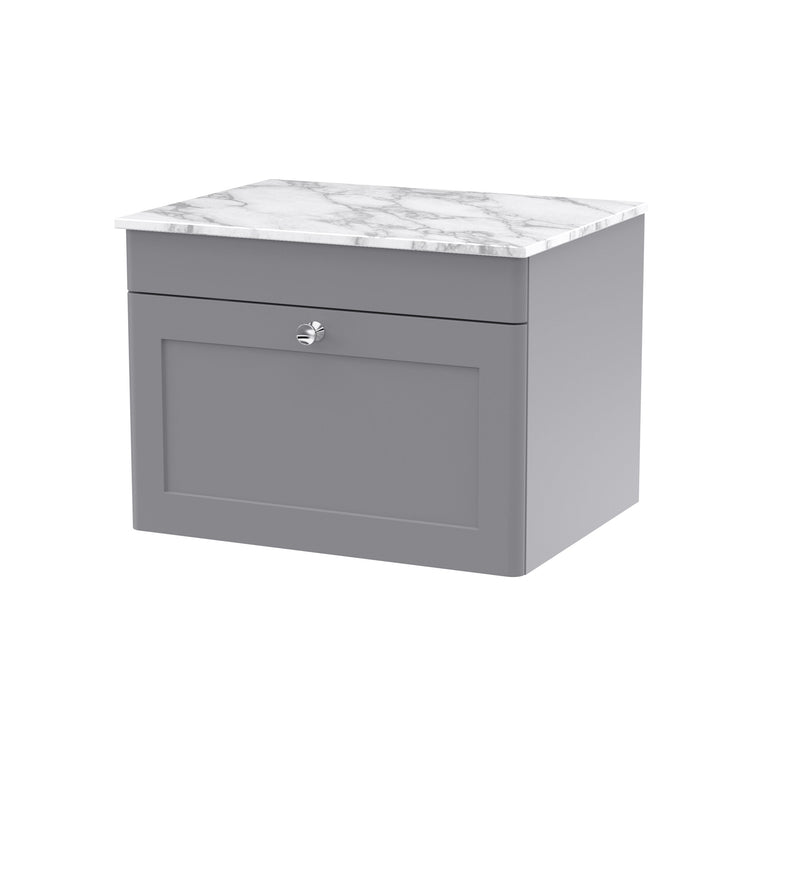 Grey cabinet, Carrara Marble