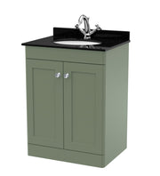 Green cabinet, Black Marble