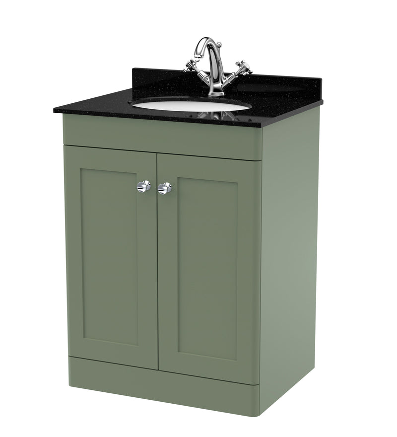 Green cabinet, Black Marble