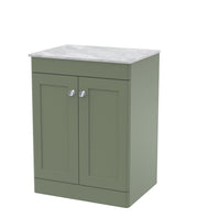 Green cabinet, Grey Marble