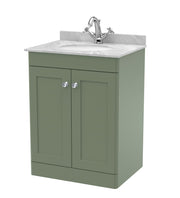 Green cabinet, Grey Marble