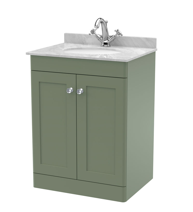 Green cabinet, Grey Marble