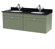 Green cabinet, Black Marble