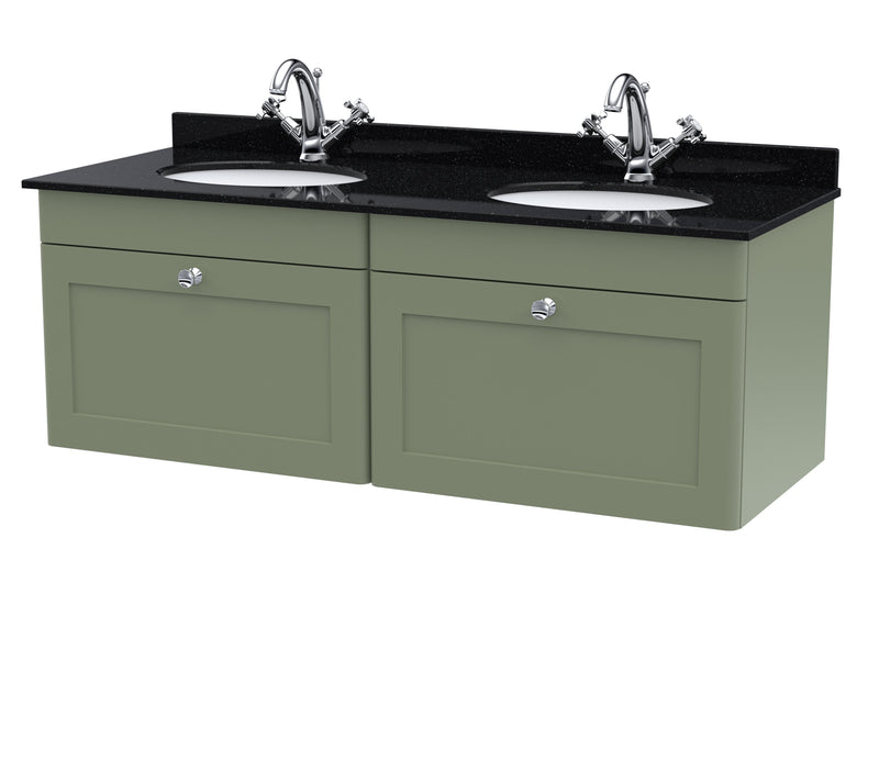 Green cabinet, Black Marble