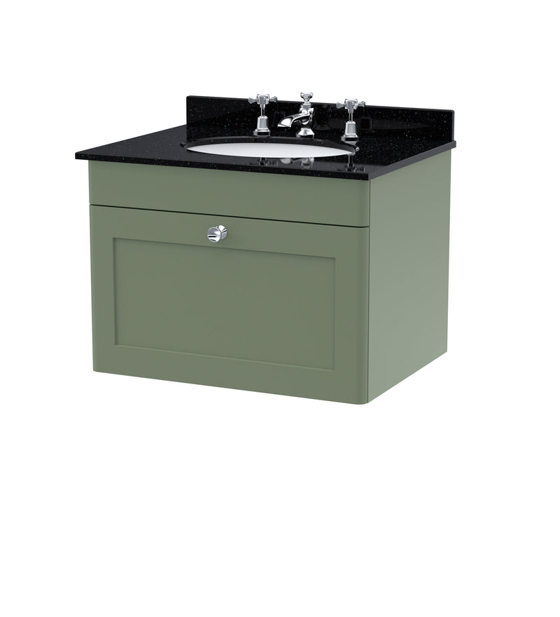 Green cabinet, Black Marble