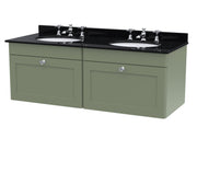 Green cabinet, Black Marble