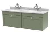 Green cabinet, Grey Marble