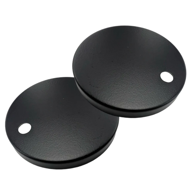Kartell K-VIT x2 Matt Black Cover Caps For Seat Hinges (CPS600BL)