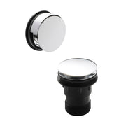 Nuie Chrome Easyclean Push Button Bath Waste