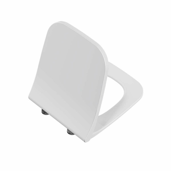 Kartell K-VIT Eklipse Square Soft Close Seat And Cover-White Gloss (EK021SQ)