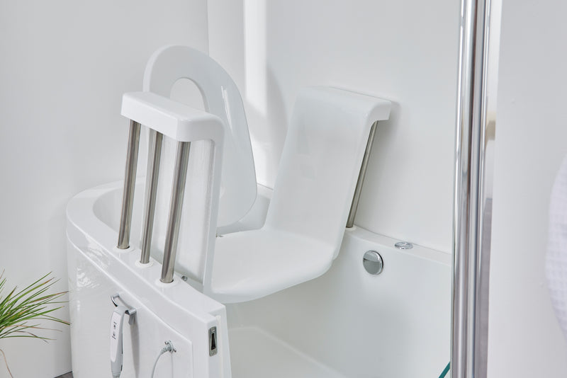Access Easy Riser walk in bath risen seat detail