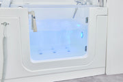 Access Easy Riser walk in bath with shower screen and water