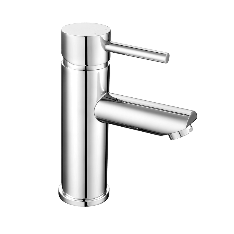 Nuie Series Two Chrome Mono Basin Mixer with Push Button Waste — FJ318