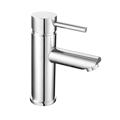 Nuie Series Two Chrome Mono Basin Mixer with Push Button Waste — FJ318