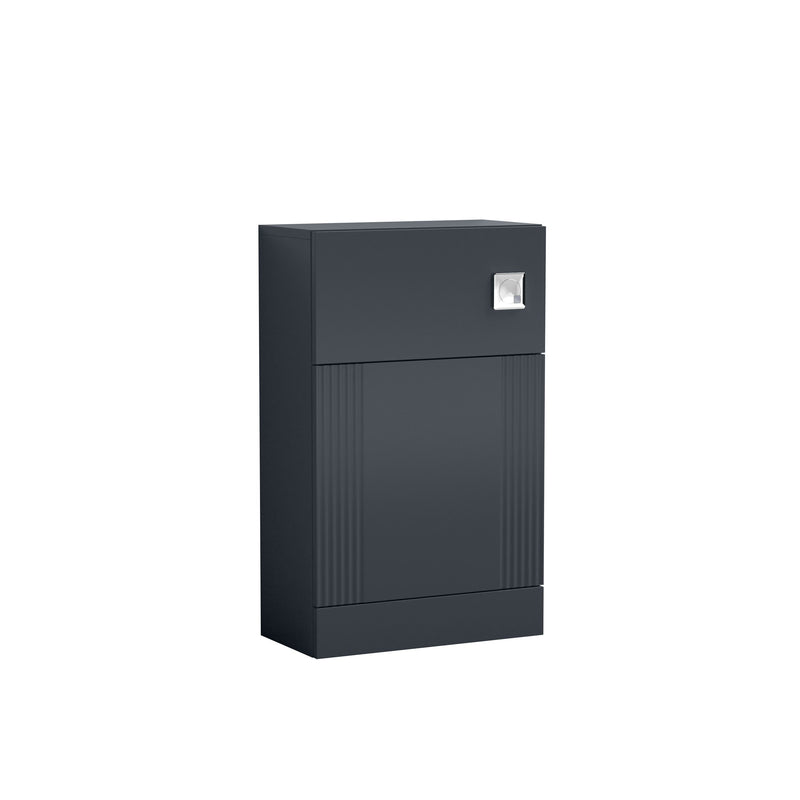 Nuie Deco 500mm Floor Standing WC Unit - Soft Black