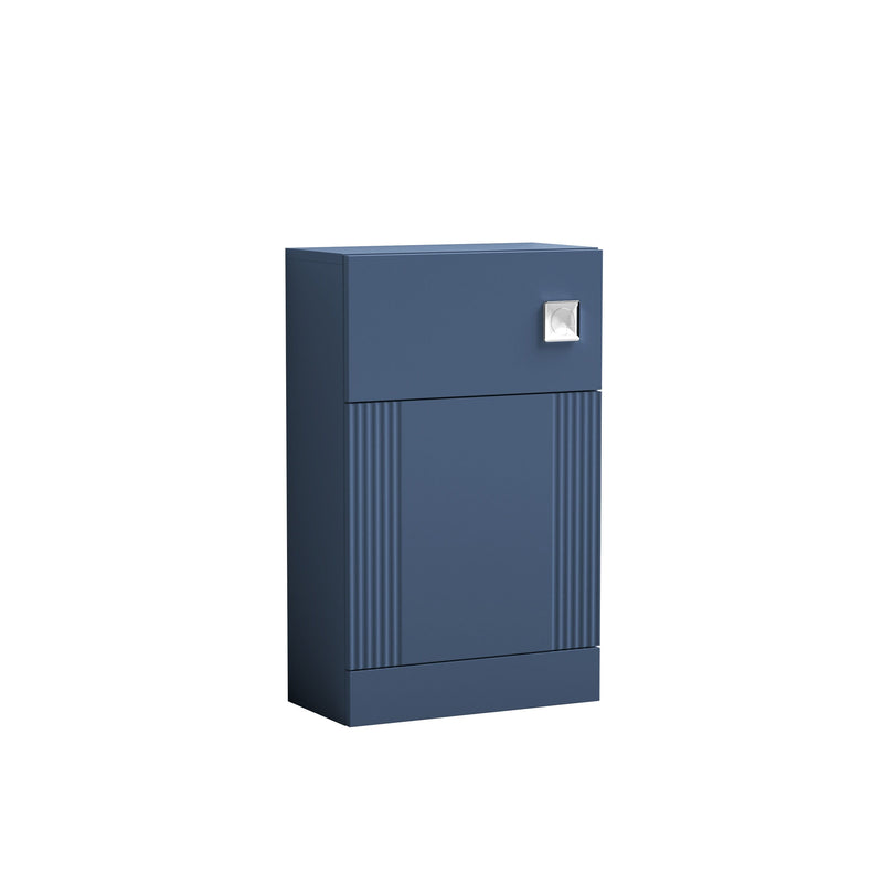 Nuie Deco 500mm Floor Standing WC Unit - Satin Blue