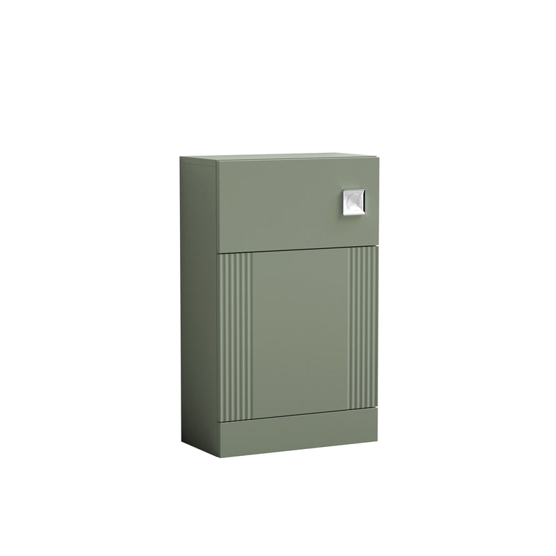 Nuie Deco 500mm Floor Standing WC Unit - Satin Green