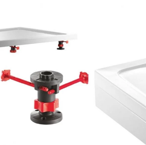 Kartell JT Fusion quadrant shower tray riser panel kit 1, gloss white (FP100Q100)
