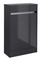 Kartell K-VIT City WC Unit - Storm Grey Gloss (FUR702CI)