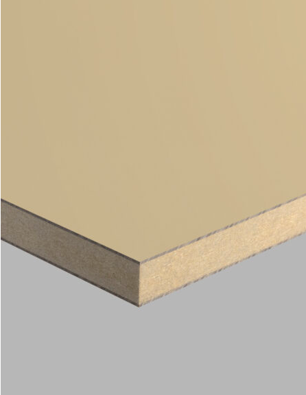 Selkie Allure Collection Golden Fudge Matte MDF Wet Wall Panel – Square Edge, 2420 x 1200 x 11mm