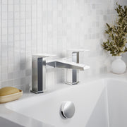 Nuie Hardy Chrome Bath Filler lifestyle image 1