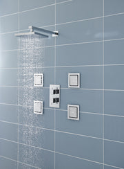 Nuie Chrome Fixed Shower Head lifestyle image