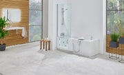 Access Indiana slimline P-shape walk in bath