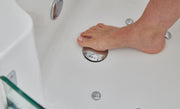 Access Indiana walk in bath floor detail