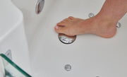 Access Indiana walk in bath floor detail