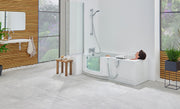 Access Indiana walk in bath with water