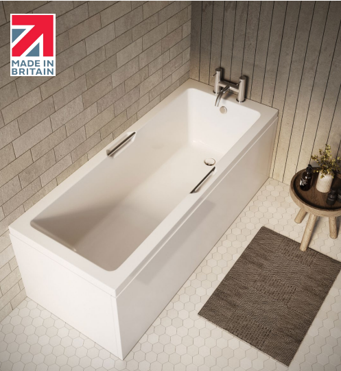 Carron Integra Single Ended Bath 1500 x 700mm 5mm Acrylic (02165)