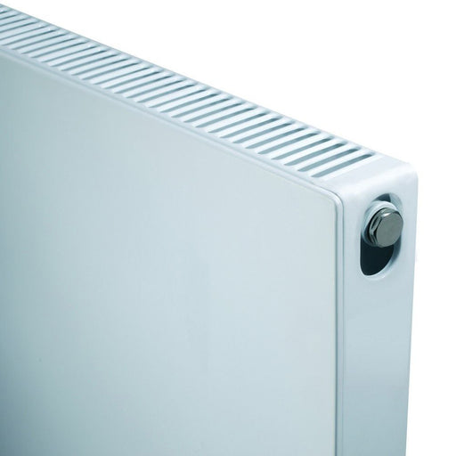 Kartell K-Flat Kompact Type 11 flat panel horizontal radiator in white gloss