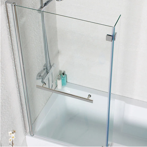 Kartell K-VIT Elite L-Shaped Bath Screen with Towel Rail (KONLS)