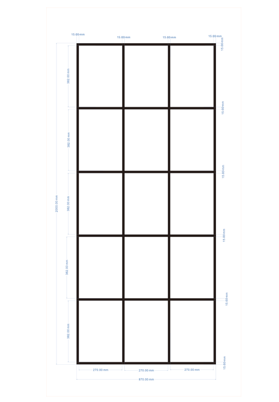 Kartell K-VIT KV8 Krittal Wetroom Screen 900 x 2000mm (KRI900W)